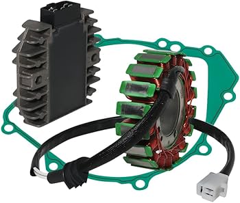 Amazon | ステーターコイル整流器セットガスケットキット 適用 ヤマハ