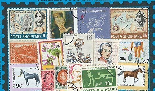 PHILATEMA Albanie - 25 Timbres pour Collectionneurs - Oblitérés Cover