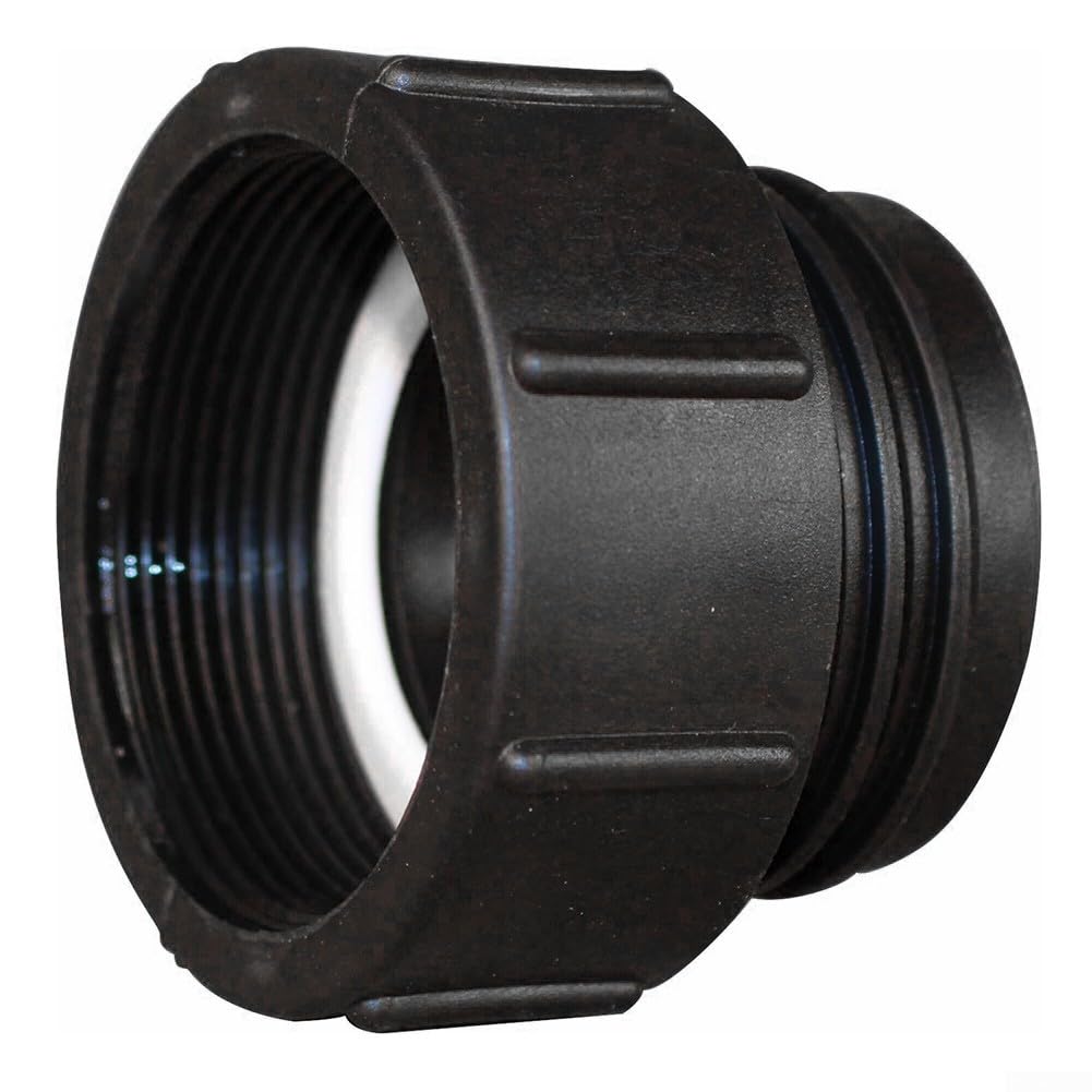 RANRAO IBC Tank Adapter Connector Fine Thread 2Inch to Coarse Thread S60x6 Container Tank, Hose Tap Adapter Fittings Tools for Rainwater Tank Valve