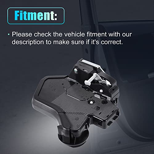 Image of X AUTOHAUX Power Door Lock Actuator Motor Rear Left Driver Side for Toyota 4Runner 2003-2009 69060-60091