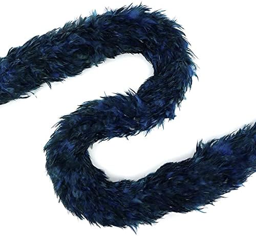 Saddle Boa-Red Chinchilla Dyed - Dark Turquoise