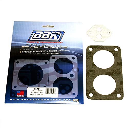 BBK 1570 Twin 56mm Throttle Body Gasket Kit for Ford