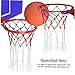 Milisten Basketball Accessories 2-Piece Basketball Net Kit Replacement Nets for Outdoor Indoor Easy Installati