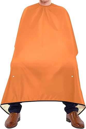 Miniatura 2 de Antique White Hair Cutting Capes Professional Barber Cape, Hair Cape for Haircuts 64.9 In x 55.1 In