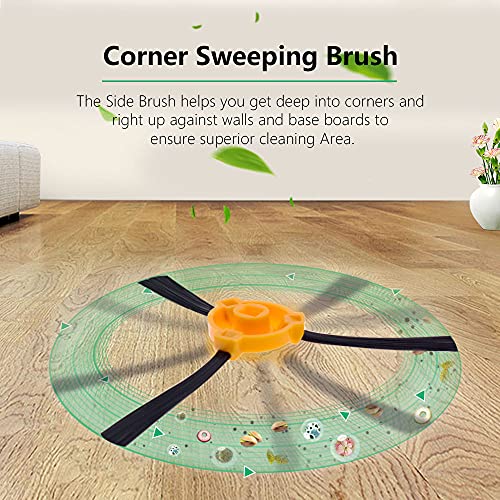 Image of Replacement Kit for Ecovacs Deebot N79 DN622 500 DC3G Robot Vacuum | Replacement Parts for N79S N79W N79se DN622.11 DN622.31, Accessories with 1 Roller Brush 3 Filter 4 Side Brushes