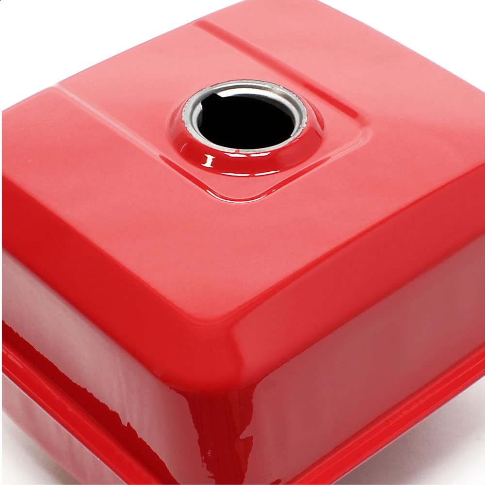 Depósito de gasolina rojo pieza de repuesto tanque de combustible para motor a gasolina 13 CV