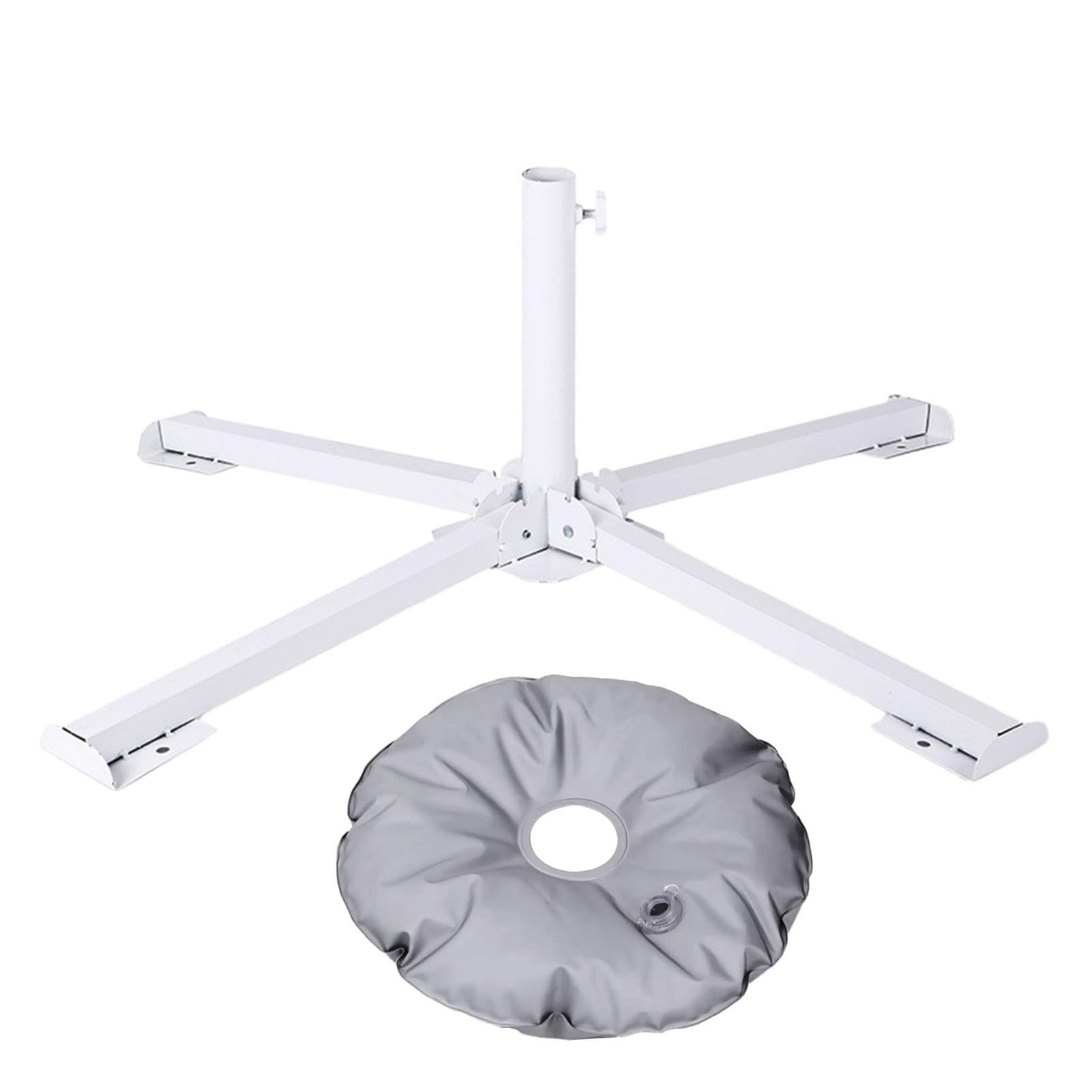 Support de base pour parasol, poids de base du parasol - Support de parasol robuste pour le marché - Pied pour parasol de terrasse, fournitures de camping, pied de parasol pour barbecue, bar