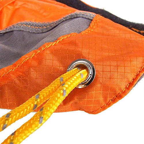 Tidyard Polainas de proteção de perna ultraleves revestidas de silicone para uso externo