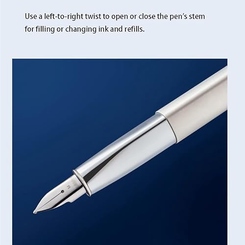 Miniatura 4 de Pluma estilográfica de alta calidad de 0.028 in de punta media para dibujo artístico, escritura y escritura, impresionantes bolígrafos de lujo