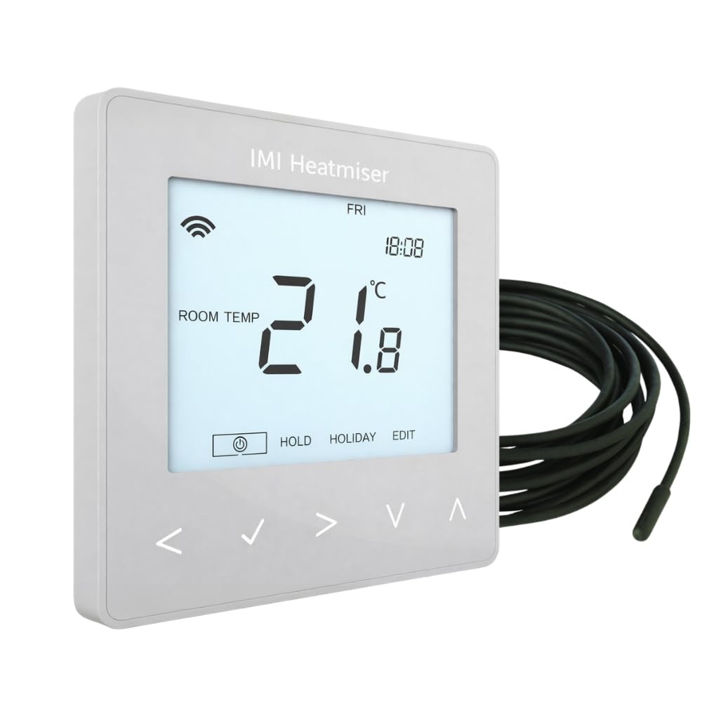 Lavatap Silver – Heatmiser Neostat-E V3 Smart Thermostat Wifi Programmable Thermostat For Electric Underfloor Heating Digital Room Thermostat Smart Home Temperature Controller