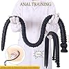 Leyuye Super Langer Analplug Anal Dildo Weich Silikon Analplugs XXL Dildo mit Saugnapf Analkette Anal Dilator Analspielzeuge für Tiefe Stimulation Buttplug Sexspielzeug für Frauen Männer (L 100cm) #2