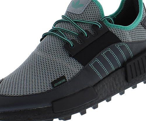 adidas NMD_R1 Tr Mens Shoes, Color:Grey/Black/Teal3