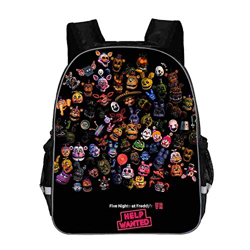 Five Nights at Freddy Mochilas de Moda de Viaje al Aire Libre Resistente al Agua Campus