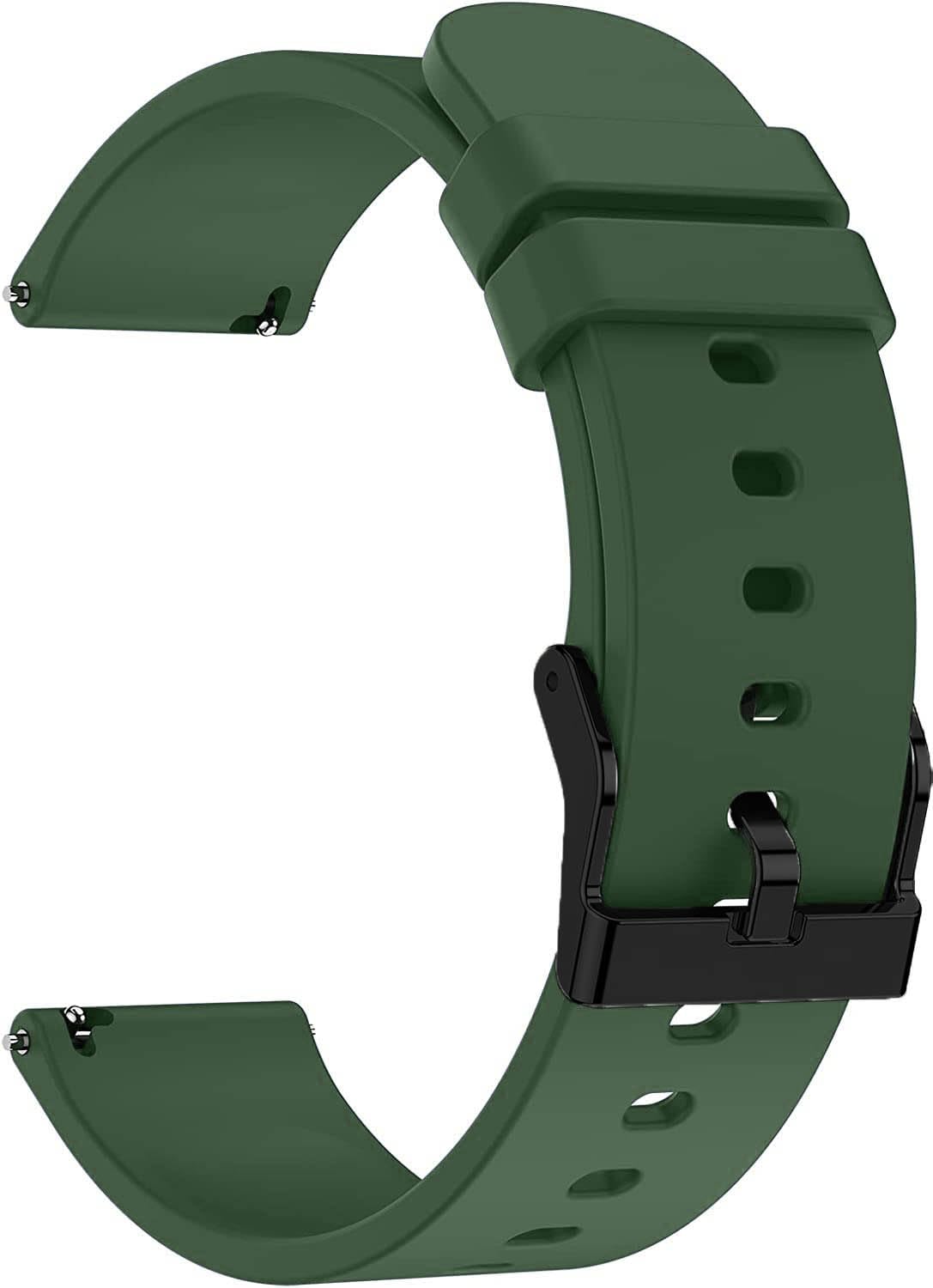 ADAMO 22mm Green Silicone Watch Strap compatible for Phoenix Ultra/Phoenix/Pulse 2/Xtend Pro/Xtend Call and ALL 22mm wristwatch and smartwatches P13BIG02 (B0D82853KD) Amazon Price History, Amazon Price Tracker