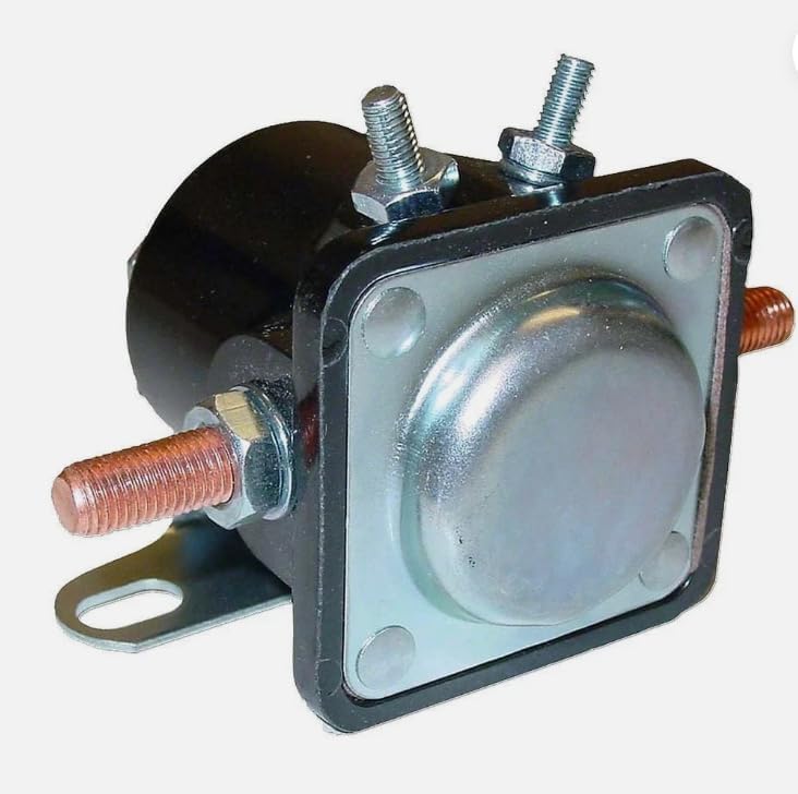 APSMOTIV Starter Solenoid Relay 12V FDS282 | Fits Ford Tractor Models | Heavy Duty Zinc-Plated Steel | Hot Rod Starter Solenoid Replacement-image-31