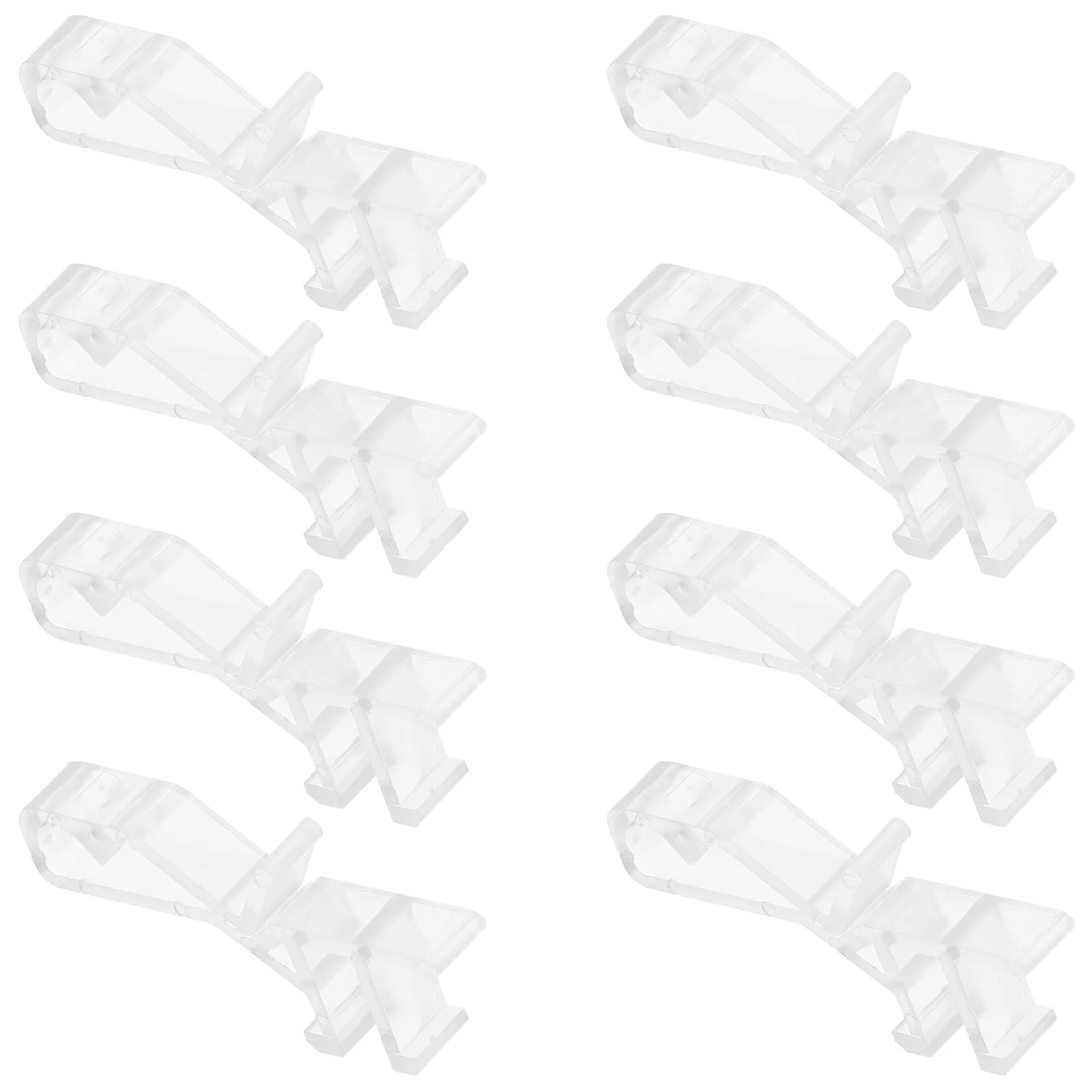20 Pcs Blackout Venetian Blind Clip Window Accessory Clips Plastic Valance Clamps Shutters For Door