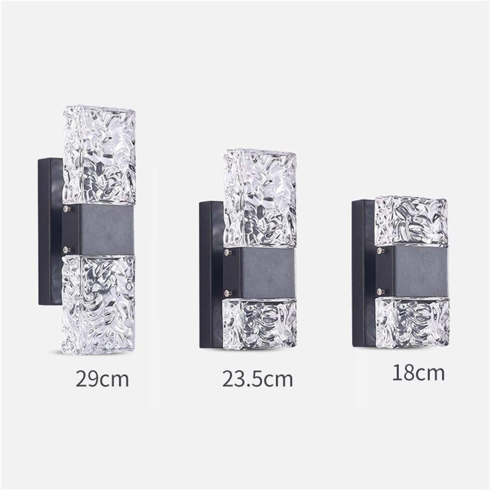 壁取り付け用燭台 屋外ガーデン高級壁取り付け照明、寝室用壁掛けランプ 壁掛け照明器具(中くらい)