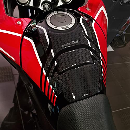 [PROTEGGE E DECORA]: Tutti gli adesivi moto Resin Bike sono resistenti e realizzati in Italia, progettati e testati per offrire elevate prestazioni, ideali per decorare e proteggere la tua moto da graffi, urti e intemperie. Gli adesivi Resin Bike migliorano l'estetica della tua moto con stile e personalità