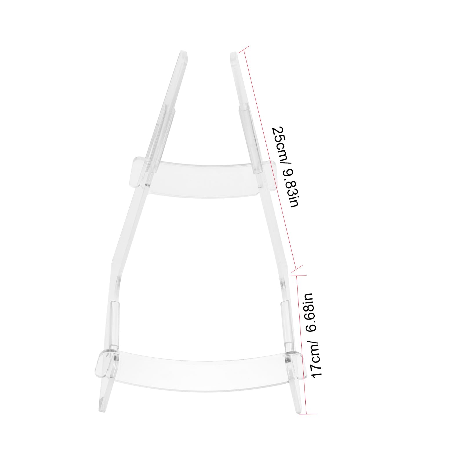 Acrylic Guitar Stand Non-Slip Bass Display Stand Electric Acoustic Bass Ukulele Multipurpose Floor Storage Rack for Home Retail - Image 2