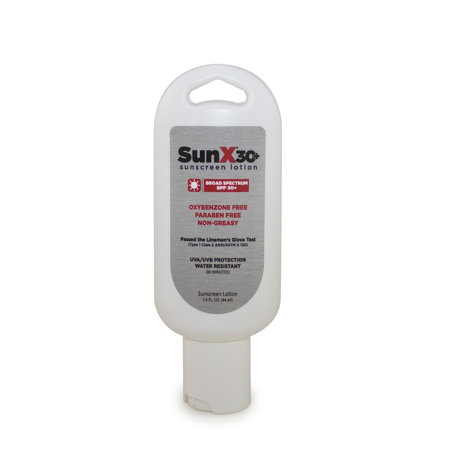 CoreTex Sun X 30 SPF Broad Spectrum Sunscreen Lotion - 1 5oz Tottle of Paraben Oxybenzone Octinoxate Oil