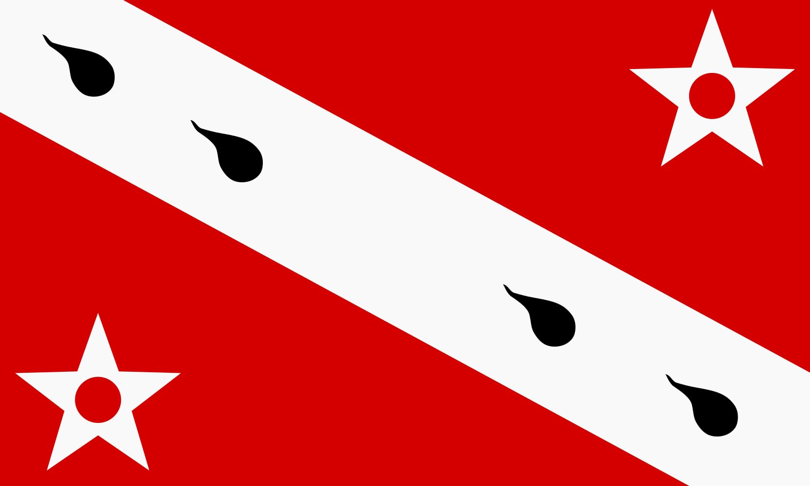Drapeau Diocese of Bangor grand format grand drapeau vectoriel historique