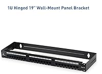 Vista 7 de Cable Matters Panel de conexión de red de 24 puertos para montaje en rack o montaje en pared con certificación UL (panel de conexión Cat6) y soporte