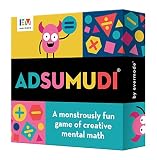 Adsumudi Mathematik-Spiel – Das intelligente und monströse Spiel für Kinder zum Üben von Multiplikation, Addition und Subtraktion – Ideal für Kinder von 8 bis 12 Jahren