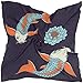 Produktbild N/A Damen Schal/Schal aus Seide, quadratisch, Taiji, Koi, Fisch, Lotus-Seide, quadratisch