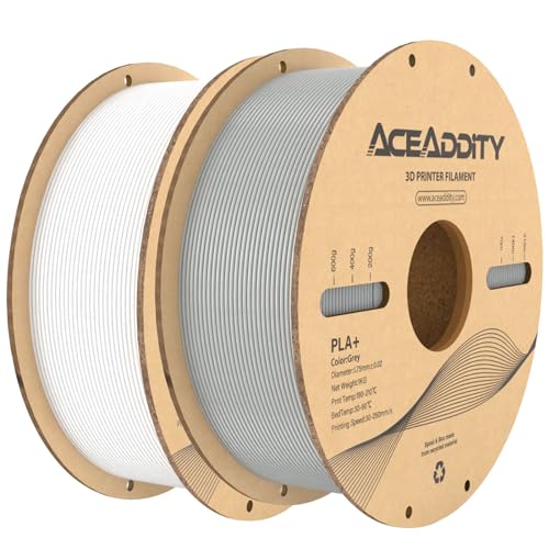 Aceaddity PLA+ Filament 1.75mm, Tougher and Stronger 3D Printer Filament, Dimensional Accuracy...