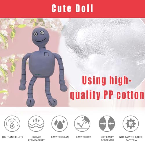 Viola Wild Robot Plüschtier Ausgestopftes Robot Dreams Plüsch Spielzeug Kawaii Plüsch Kuscheltier Plüsch Spielzeug Geschenk Gefüllt für Kinder Plüschtier Kissen der Winter Kollektion