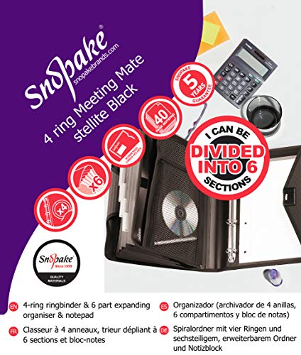 Snopake MeetingMate Binder Multi-use Expanding