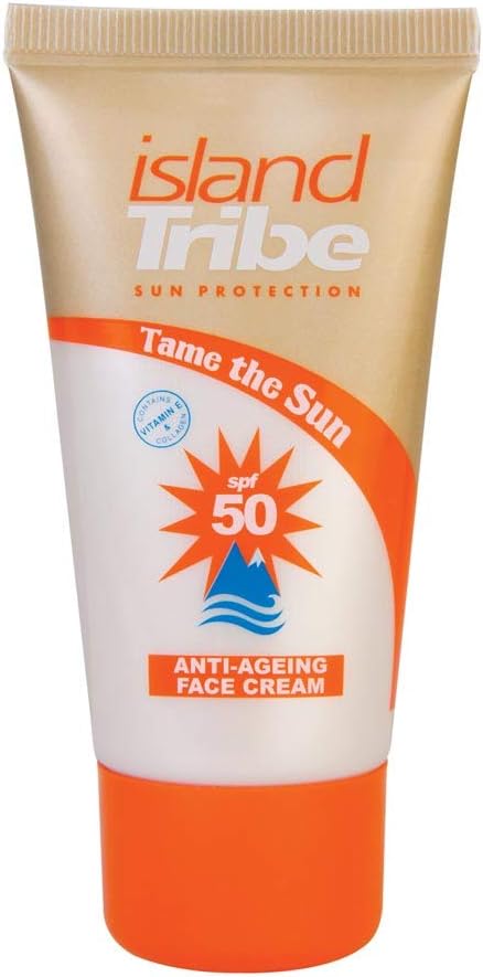 Island Tribe Sun Protection Anti Ageing Face Cream SPF50 50 millilitres