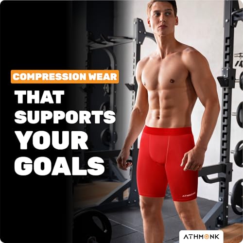 Image of 4-Way Lycra Compression Shorts for Men | Tight Skin Fit, Non Padded | Cycling Running Workout Gym Cricket Football Sports | Tummy Tuck Recovery Muscle Support | Quick Dry Anti-Chafe