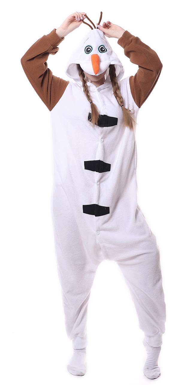 Pyjama à capuche unisexe en forme d'animal pour adulte