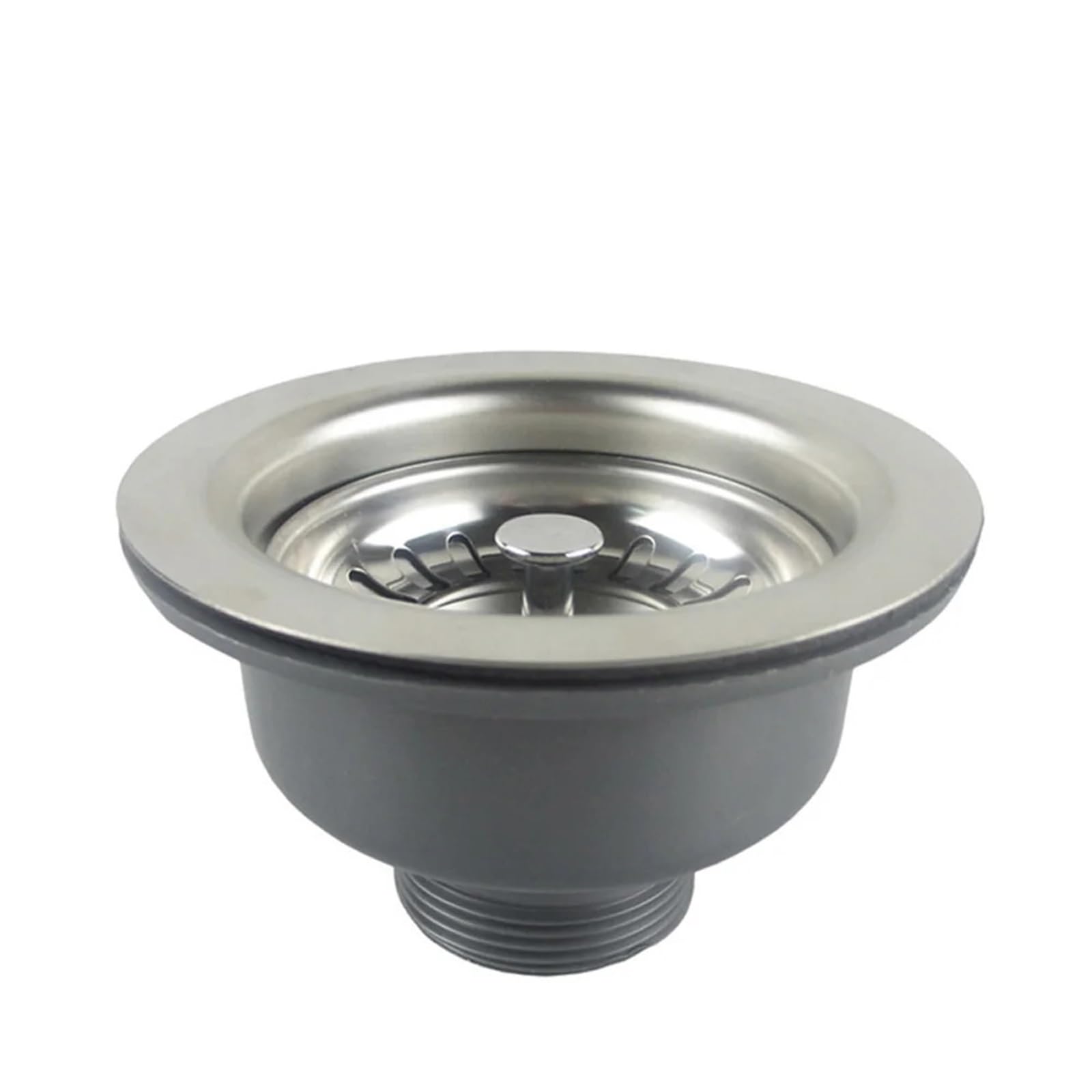Rozmiar 114 mm/110 mm sitko do zlewu ze stali nierdzewnej armatura kuchenna umywalka pop up sitko pułapka zestaw odpływowy zestaw odpływowy (110 mm)
