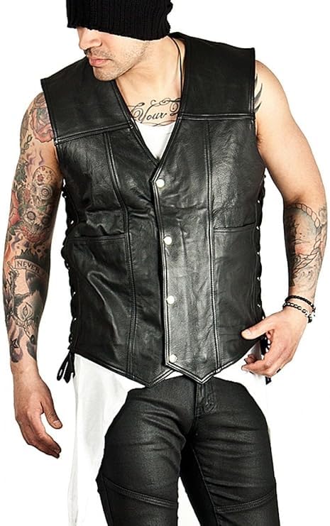 Daryl Dixon Angel Wings Vest | Walking Daryl Dixon Angel Wing Faux Leather vest Dead | Governor Daryl Dixon Vest2