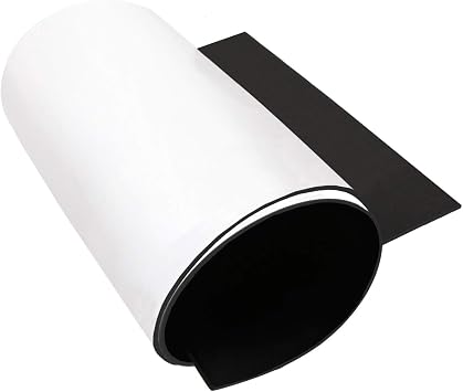 Dualplex Neoprene Sponge Foam Rubber Roll Adhesive, 15 X 60 Inches X 1/16" Thick, Perfect Cosplay Padding, DIY Project Sheet - Easy Cut Adhesive Multi-Function Soundproof Rubber Foam Sheet