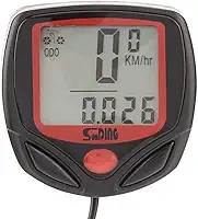 Velocímetro e Odômetro Digital com Fio para Bicicleta - Monitor de Velocidade e Distância para Ciclistas