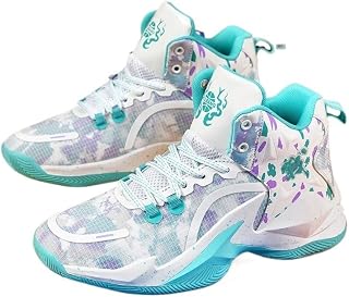 Zapatos de Baloncesto de Malla for Hombre, Zapatos Deportivos, Suelas de Goma, Zapatos Antideslizantes for Correr, Botas de Baloncesto for adiestramiento al Aire Libre