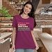 TIEEI Banned Books Shirt for Women Book Lover T-Shirts Reading Tee Teacher Tops DarkRed