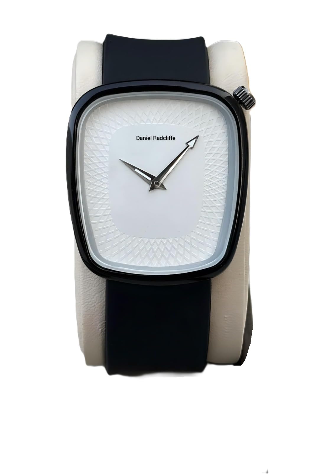 EVRGLOW Analog Square Dial Casual Slim Unisex Watch for Mens Women DRM-12 (White) (B0D41TKHTM) Amazon Price History, Amazon Price Tracker