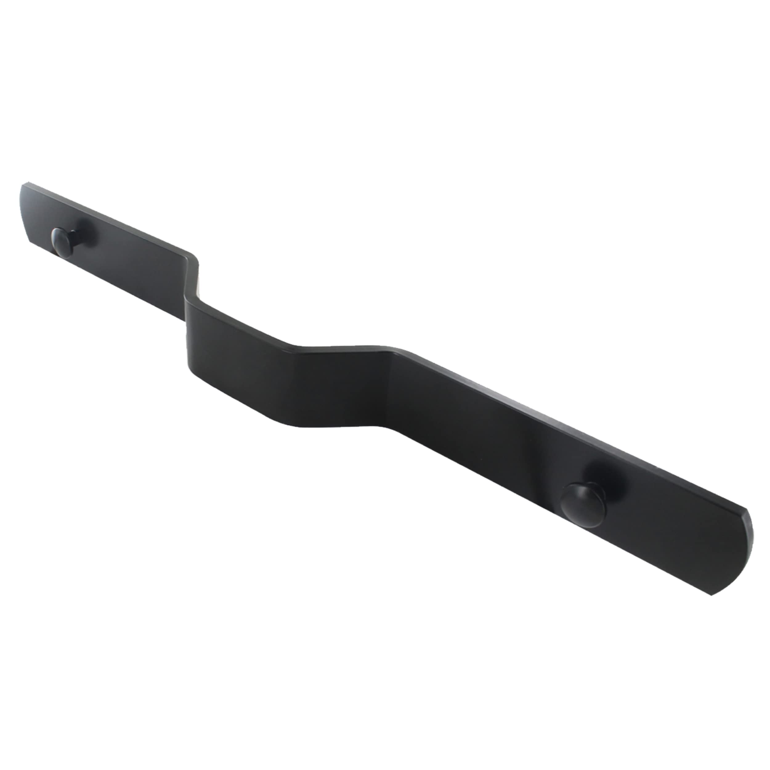 Barre de Sécurité Noire - Aluminium - Longueur 430 mm - Anti-effraction fenêtre Volet Battant - Protégez votre maison contre le Cambriolage - Facile à Installer et Robuste - Fabrication française