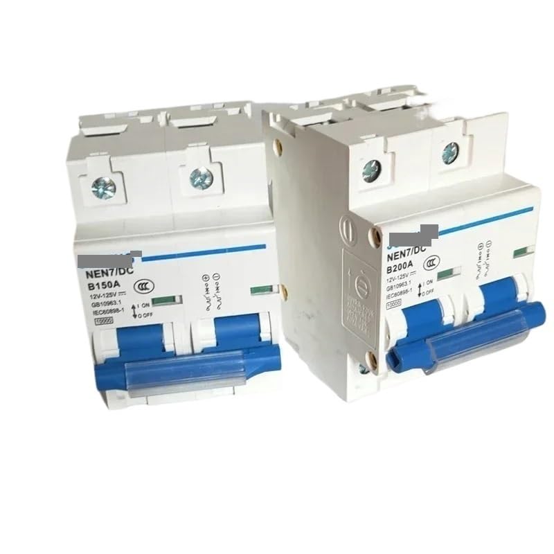 Disyuntor CC 2P 80A con protección contra sobrecargas e interruptor de aire 6