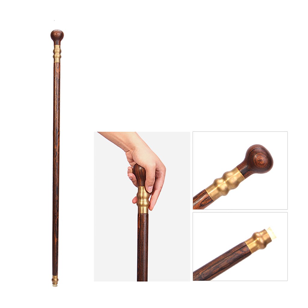 Drewniane laski Laska Starsi ludzie Kule Laska z litego drewna Okrągły uchwyt Chodzik Artykuły dla osób w podeszłym wieku 91 cm Łatwe do skrócenia Pomoc w poruszaniu się dla osób starszych, seniorów i
