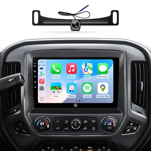 Car Radio Stereo for Chevy Silverado GMC Sierra 14-18 CarPlay Android Auto