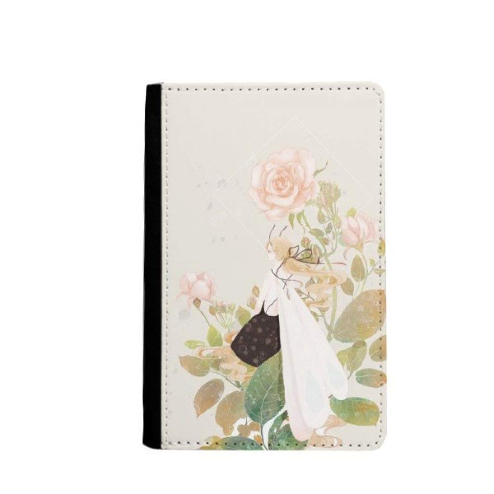 Porte-passeport classique chinois de style floral multicolore - 4