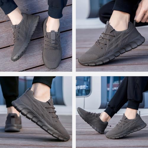 Image of Men Walking Running Tennis Sneakers Non Slip
