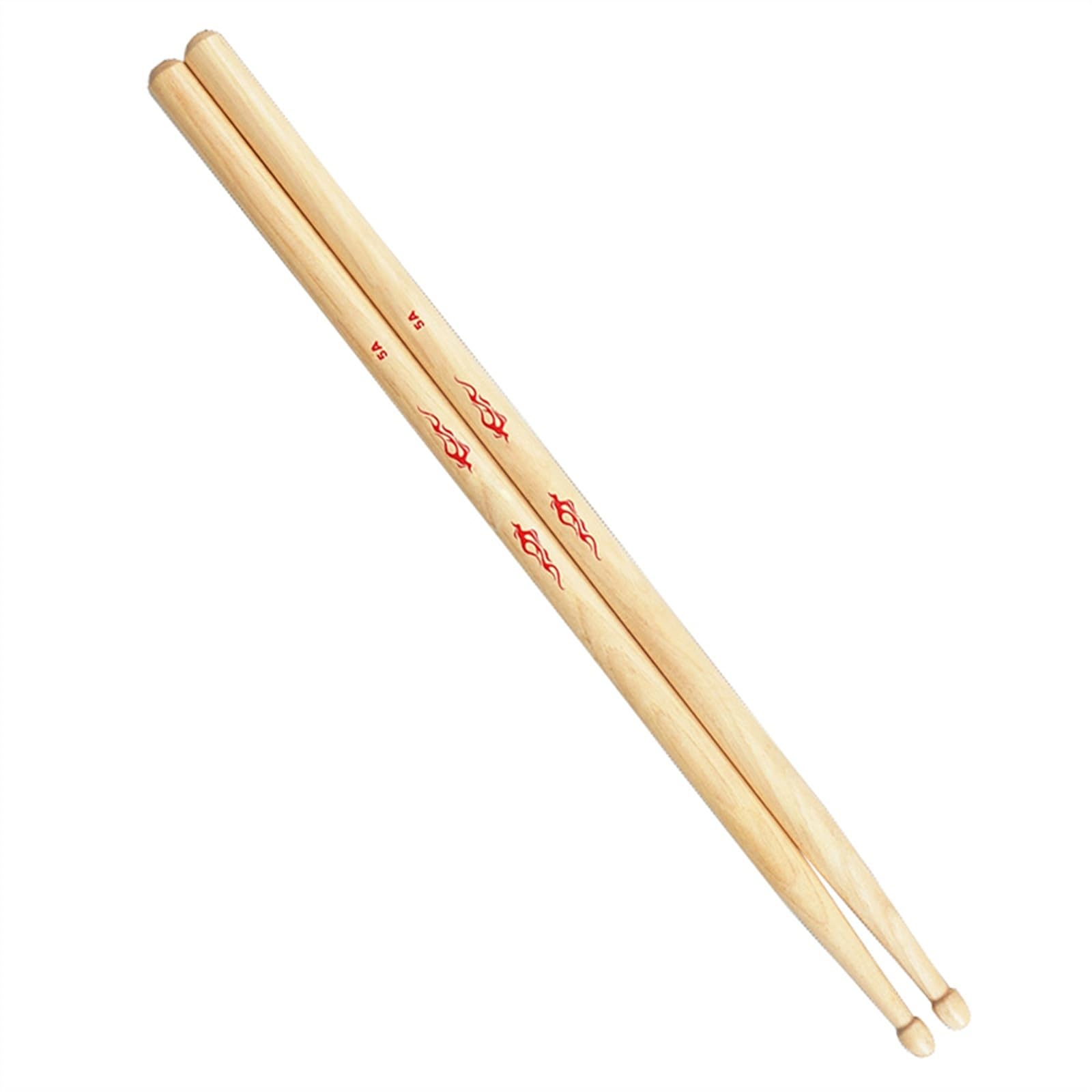 1 Paio Di Bacchette Per Batteria In Noce Americano 5A/7A, Per Percussioni, Bacchette Per Batteria Jazz Bacchette per Batteria Principianti (Color : 5A)