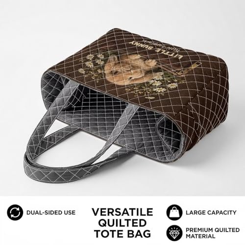 Bolso Tote Satchel para Mujer Lotusorchid con Bolsillos miniatura 6