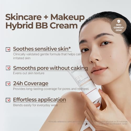 Image of Cell Fusion C Skin Blemish Balm No.25 Golden - Medium with Neutral Undertone, Lightweight BB Cream with Ceramide, Tinted Moisturizer for Sensitive Skin, SPF-Free, Korean Makeup, 1.01 fl.oz.